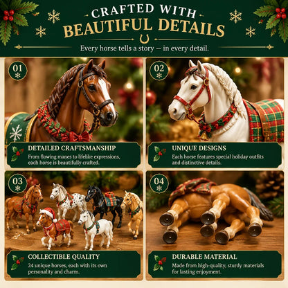 🐴 Christmas Horse Advent Calendar--24 Days of Horse Friends & Holiday Memories 🎄