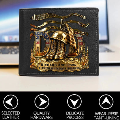 Personalized Veteran World Tour Wallet Perfect Gift_yythkg