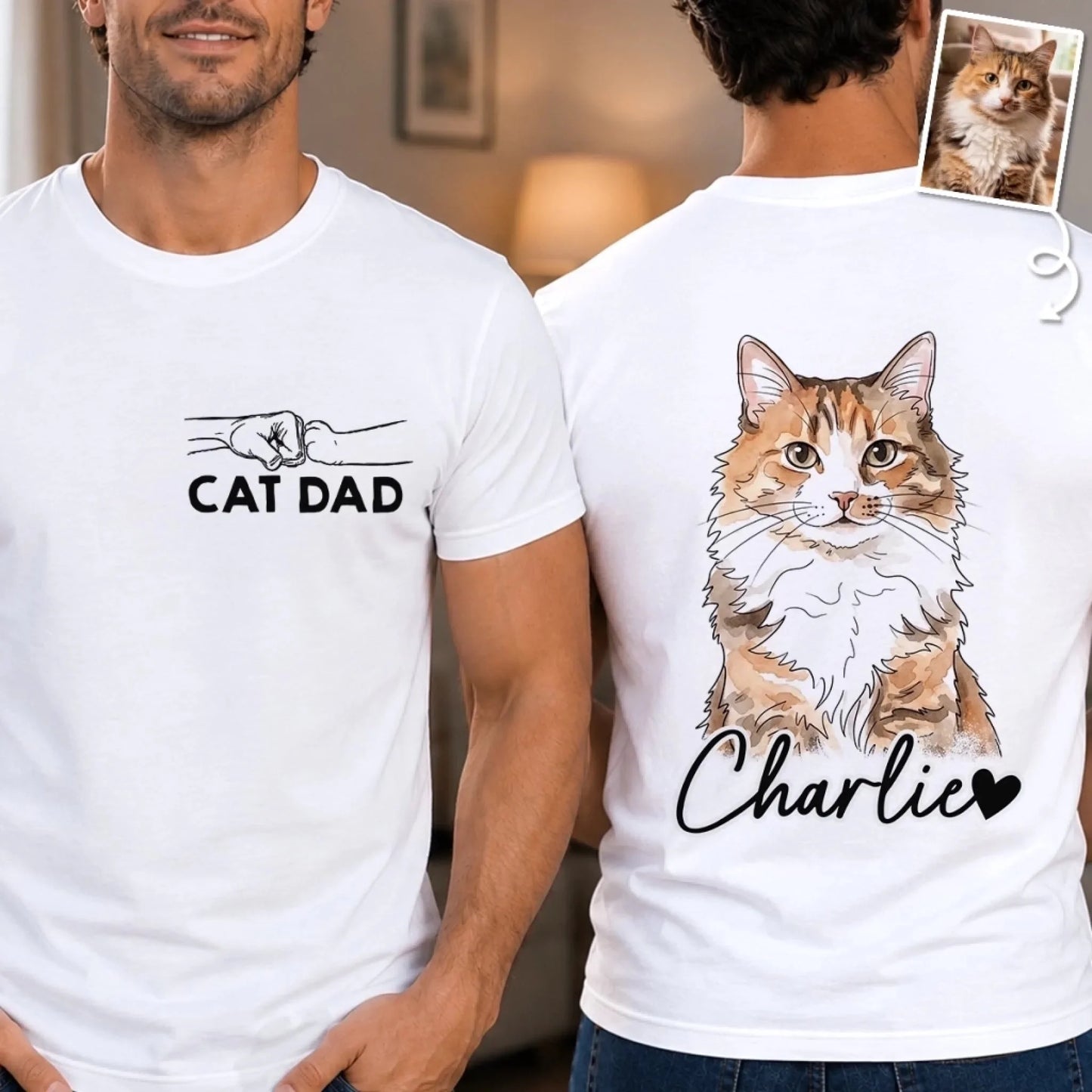 Custom Photo Unisex T-shirt - Personalized Father_s_yythkg (1)