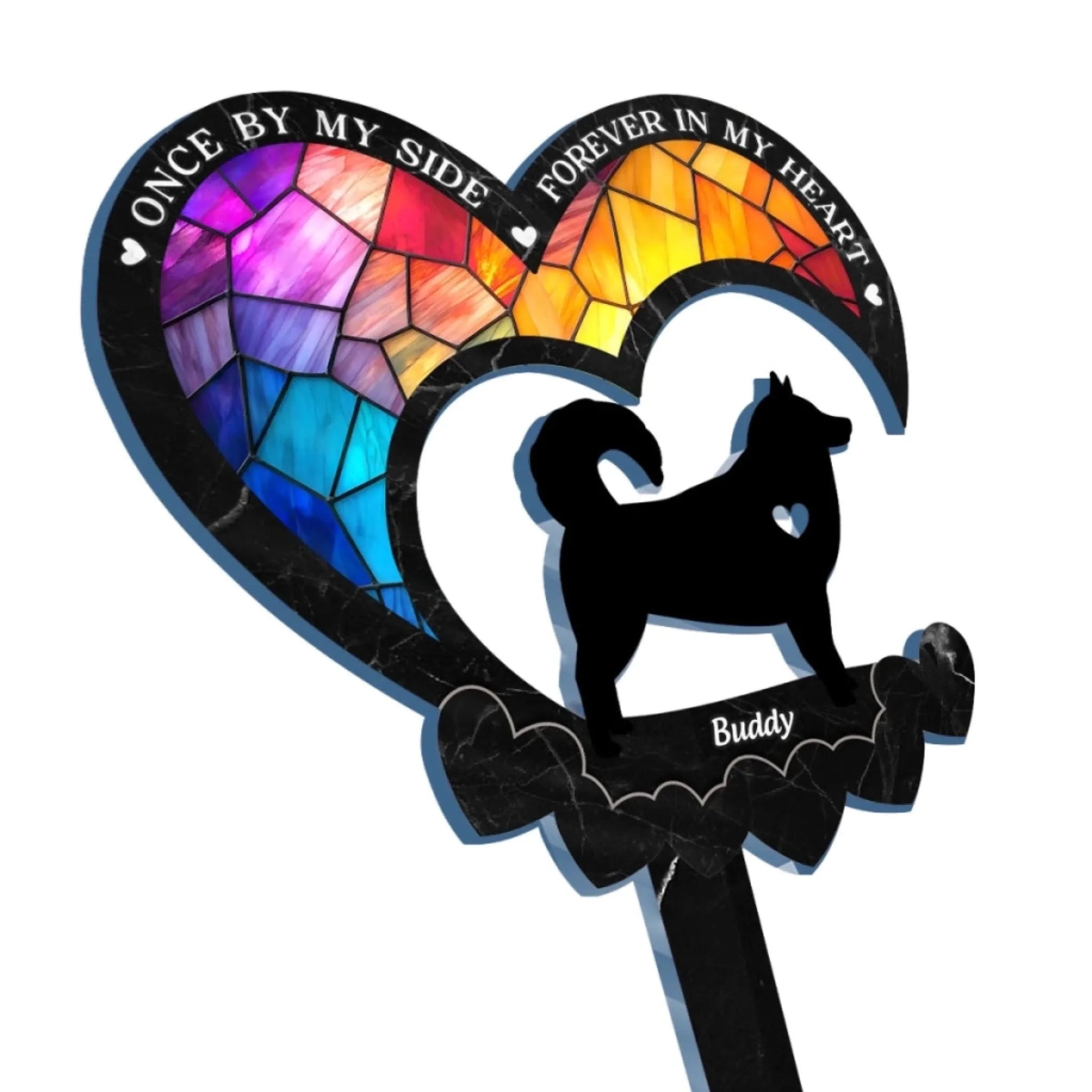 Heaven Gained A Furry Angel - Memorial Personalized (2)