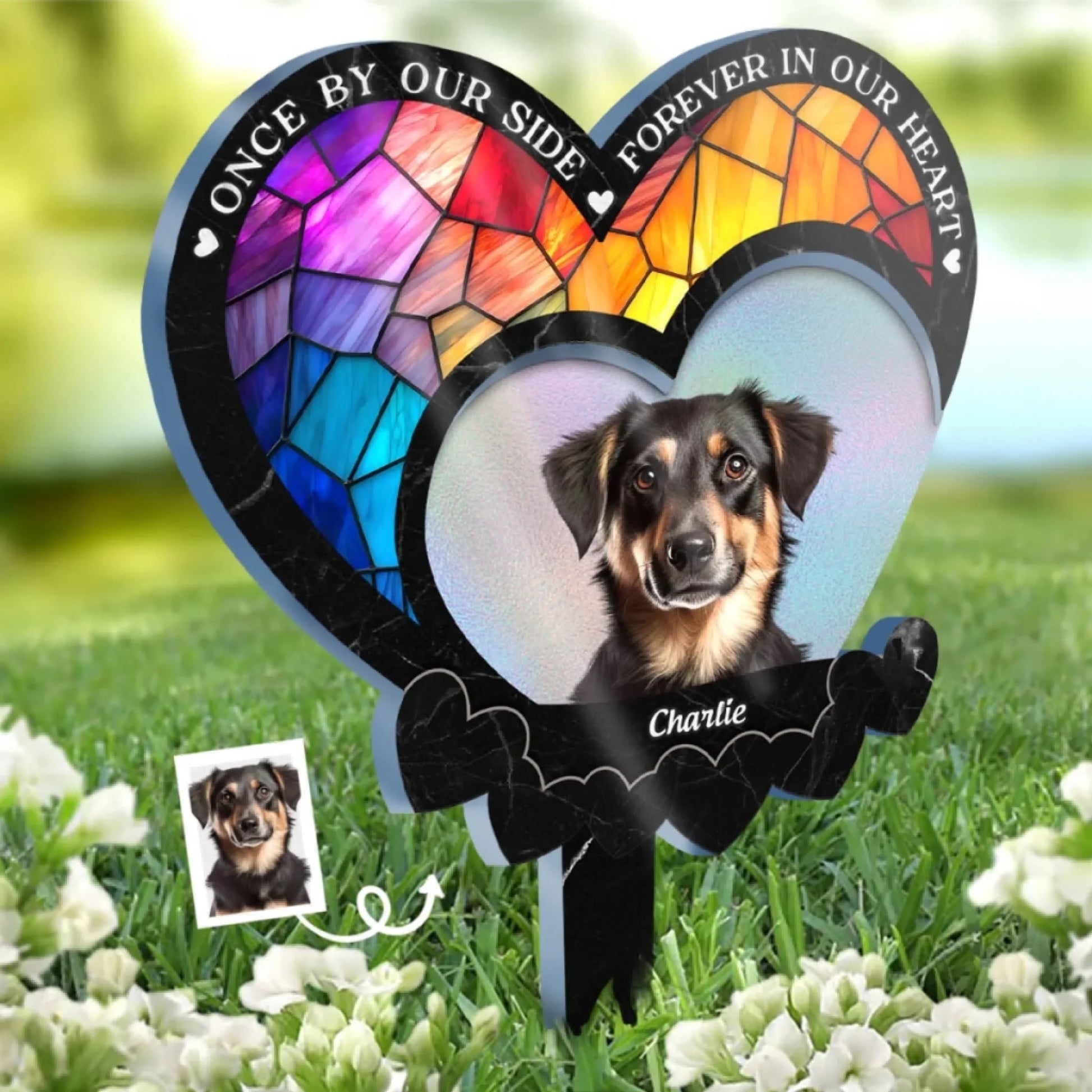 Heaven Gained A Furry Angel - Memorial Personalized (1)