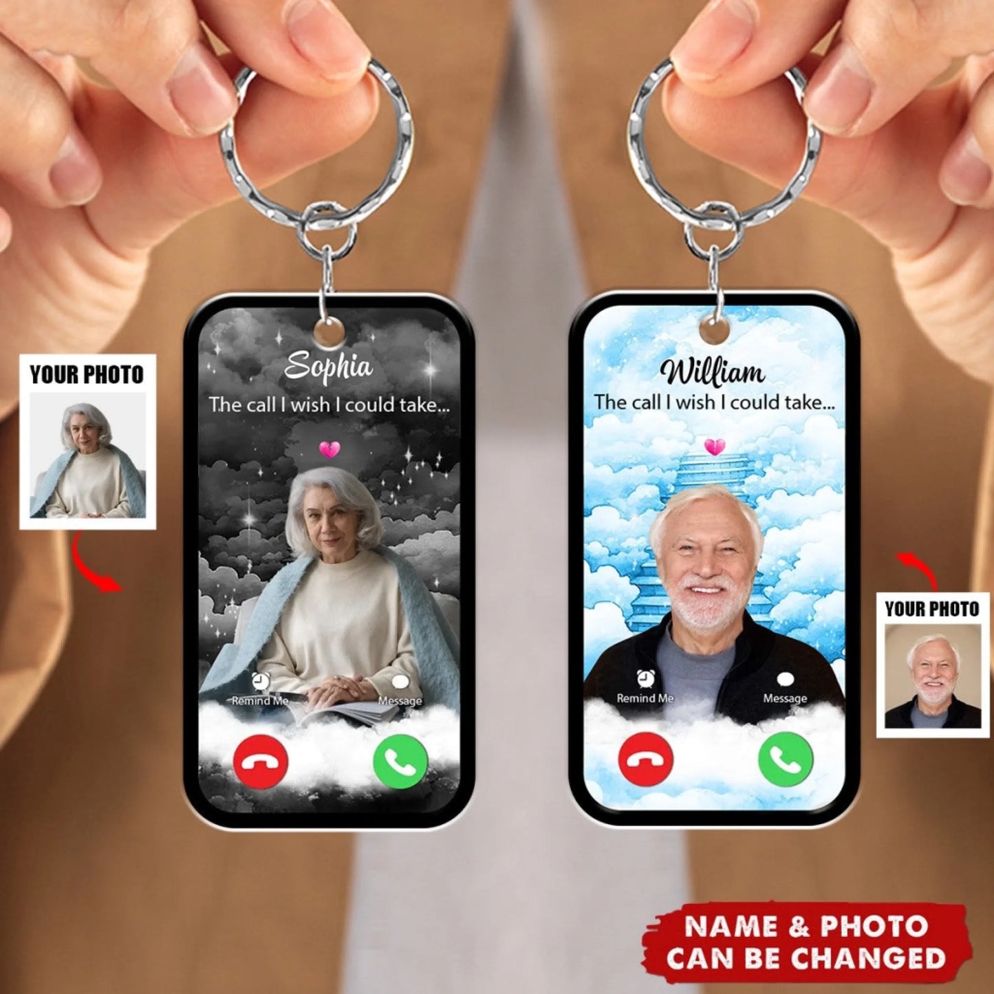The Call I Wish Memorial Sympathy Gift - Pho