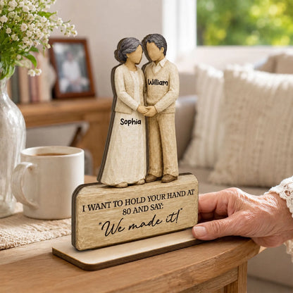 Old Couple Holding Hands 2D Flat - Personalized_yyt (2)