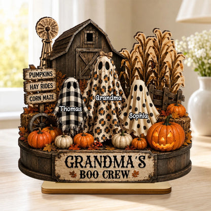 Grandma_s Boo Crew Pumpkin Patch - Personalized 2-L