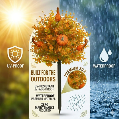 🍂Fall Pumpkin Porch Stakes - Autumn Pathway & Entryway Decor