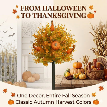 🍂Fall Pumpkin Porch Stakes - Autumn Pathway & Entryway Decor