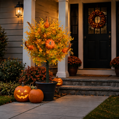 🍂Fall Pumpkin Porch Stakes - Autumn Pathway & Entryway Decor